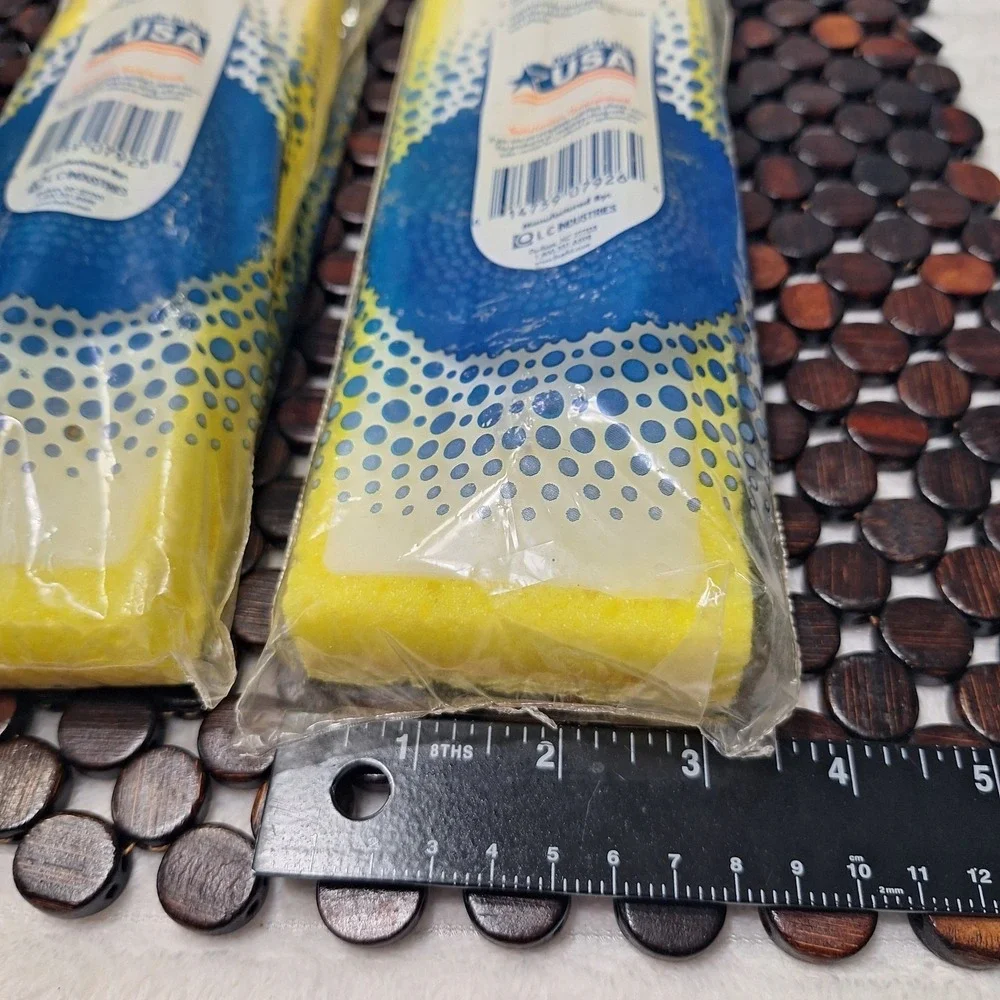 2 Pk Sponge Mop Refill Type I Absorbent Cellulose Sponge 9.25